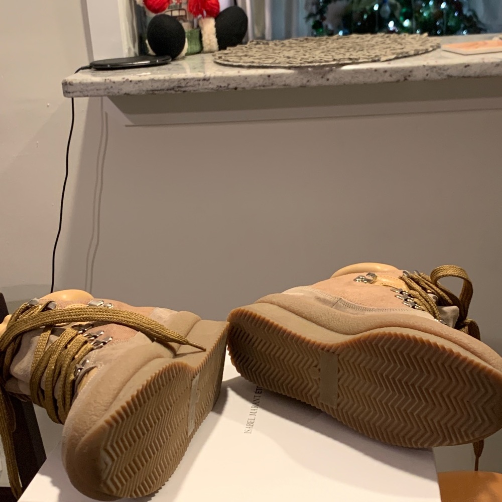 Isabel Marant Brendty Suede Hiking Boots - Picture 3 of 3